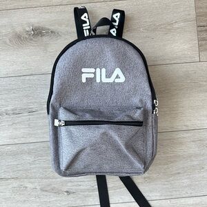 Fila Hailee 13-inch Mini Backpack Heather Grey Like-new